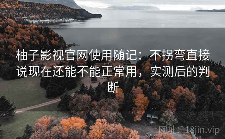 柚子影视官网使用随记:不拐弯直接说现在还能不能正常用,实测后的判断 柚子影视官网使用随记:不拐弯直接说现在还能不能正常用,实测后的判断